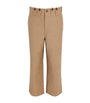 Cotton Wide-Leg Trousers