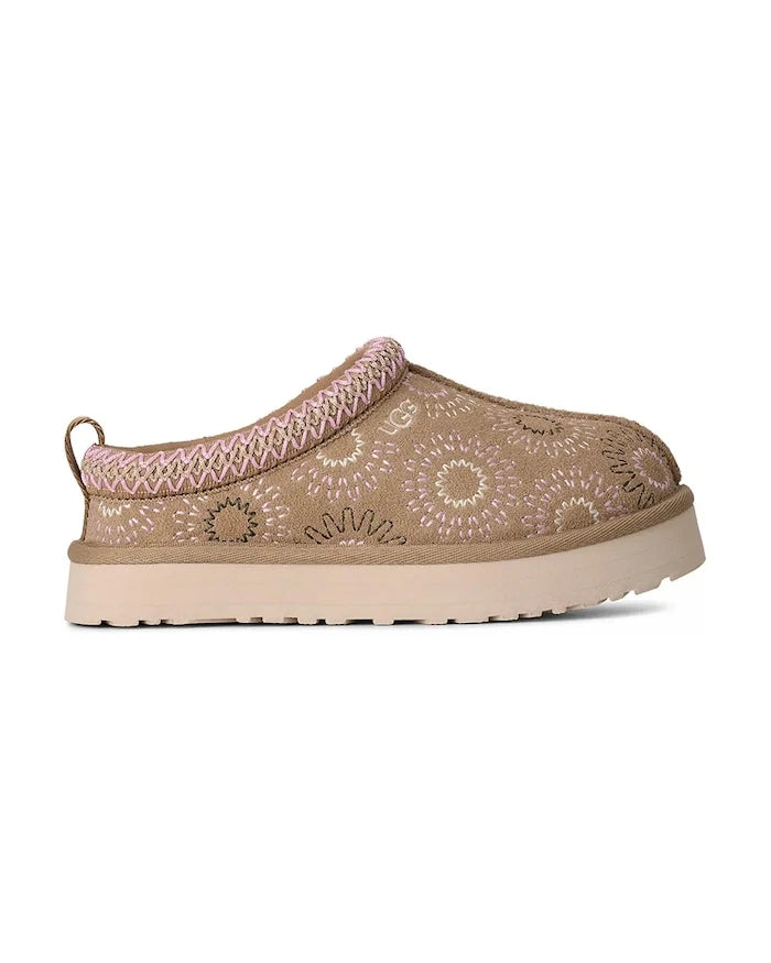 Çocuk Süet Terlik UGG TAZZ SUN STITCH