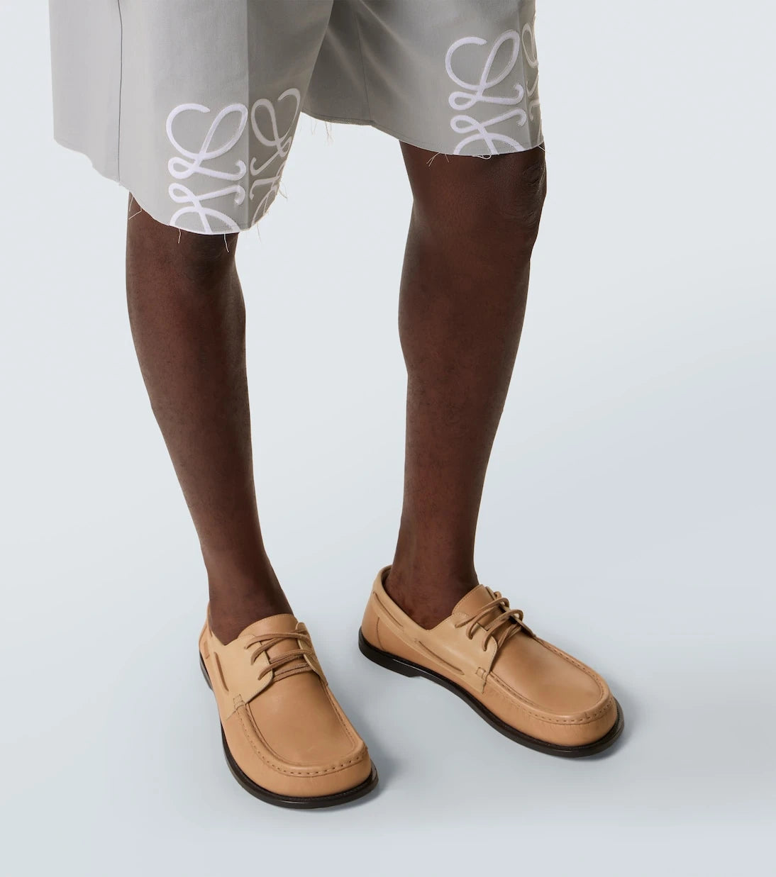 Loewe - Anagram cotton twill shorts