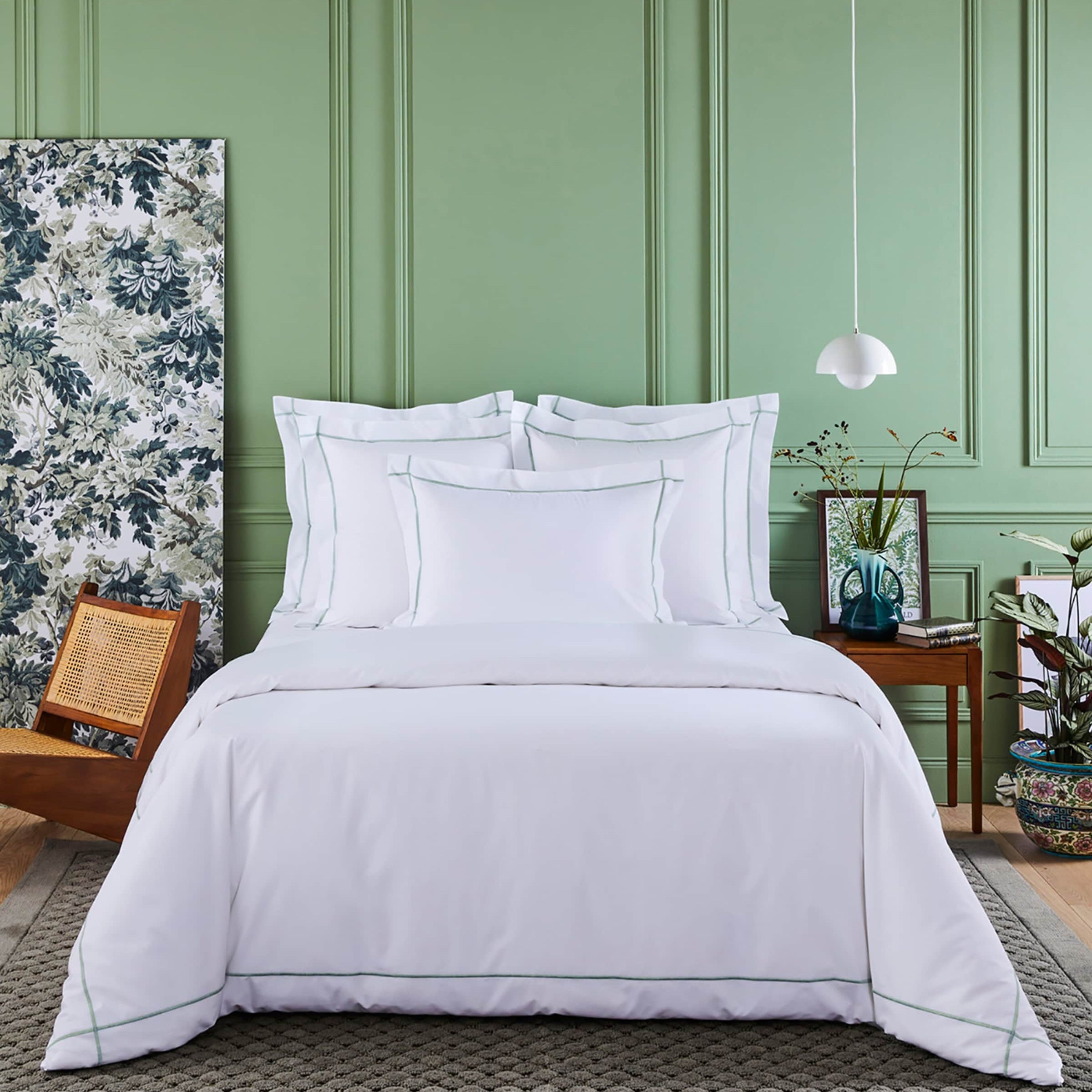 Cotton Athena Oxford Pillowcase (30cm x 40cm)