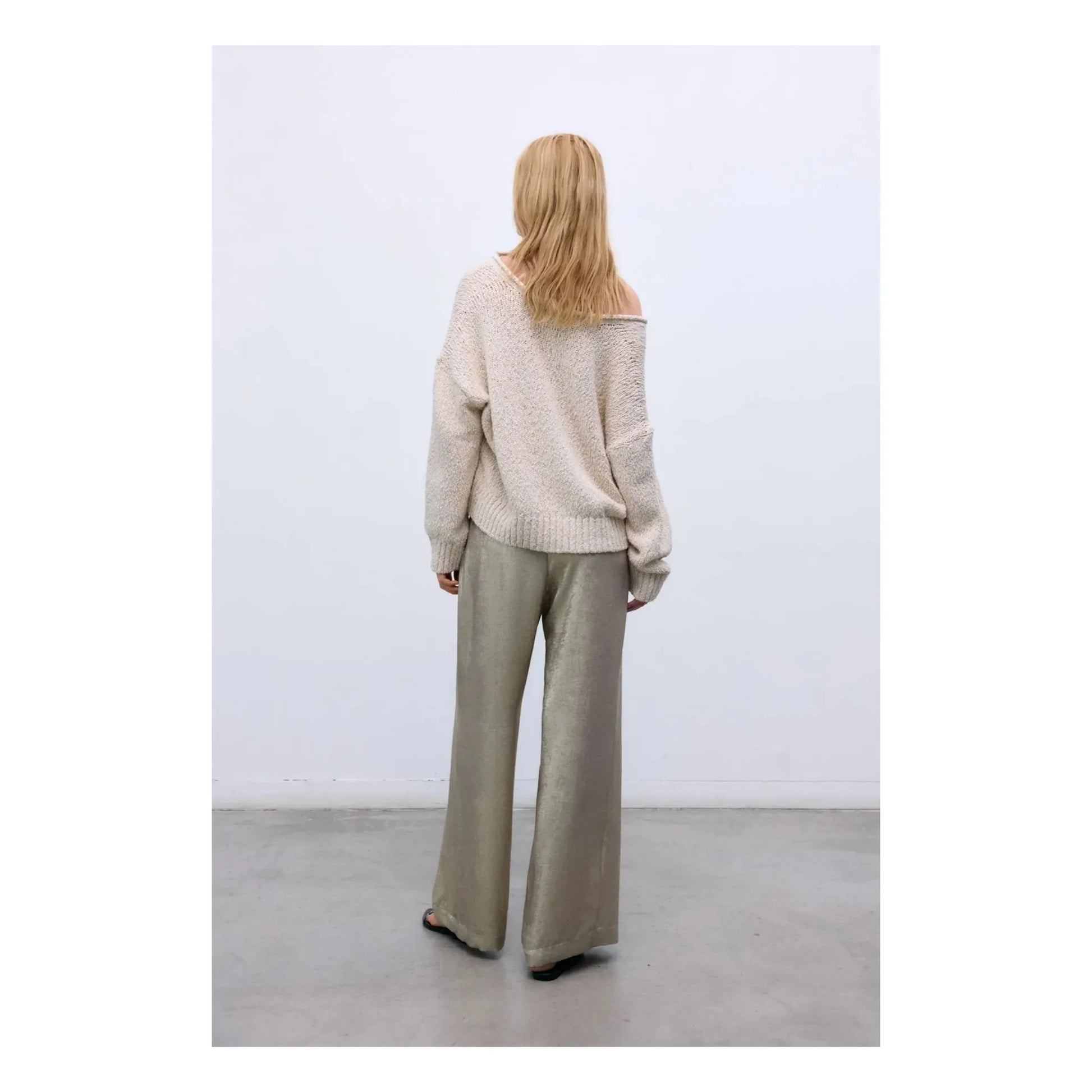 the new society - Saffron pants | Gold