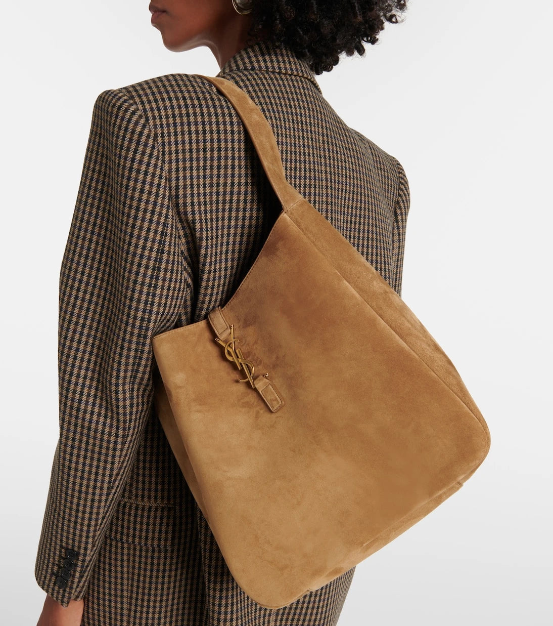 Saint Laurent - Le 5 à 7 Supple Large suede shoulder bag