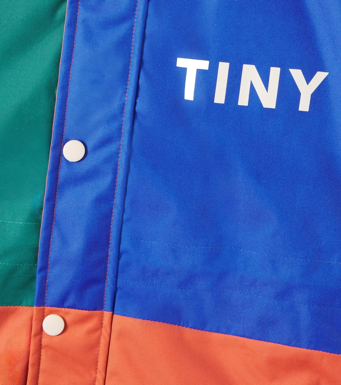 Tinycottons - جاكيت تزلج بتصميم كتل الألوان