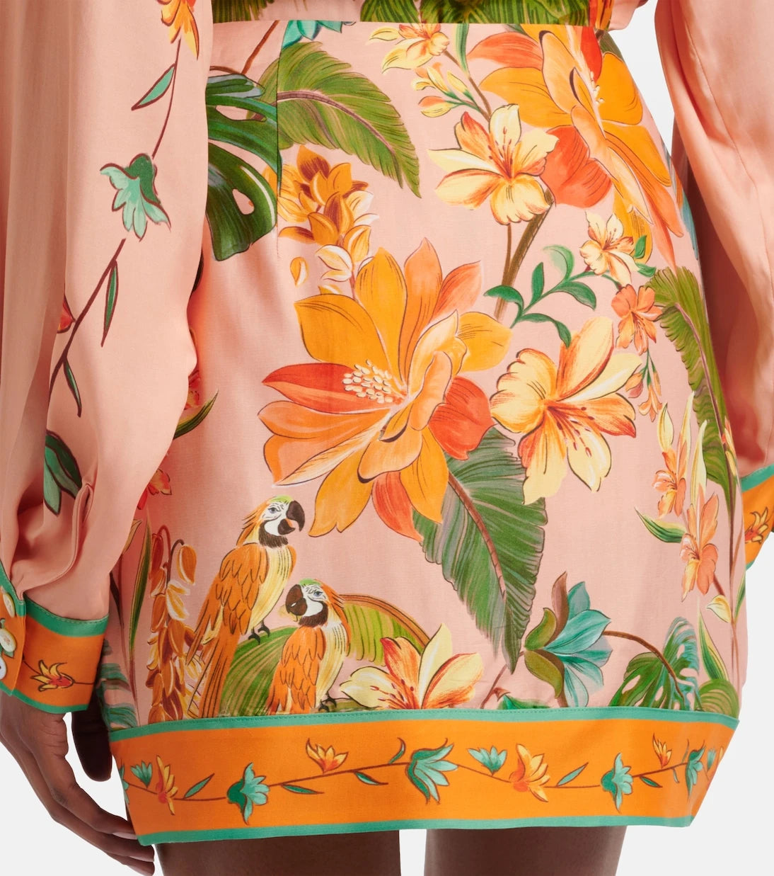 Farm Rio - Birds wrap skirt