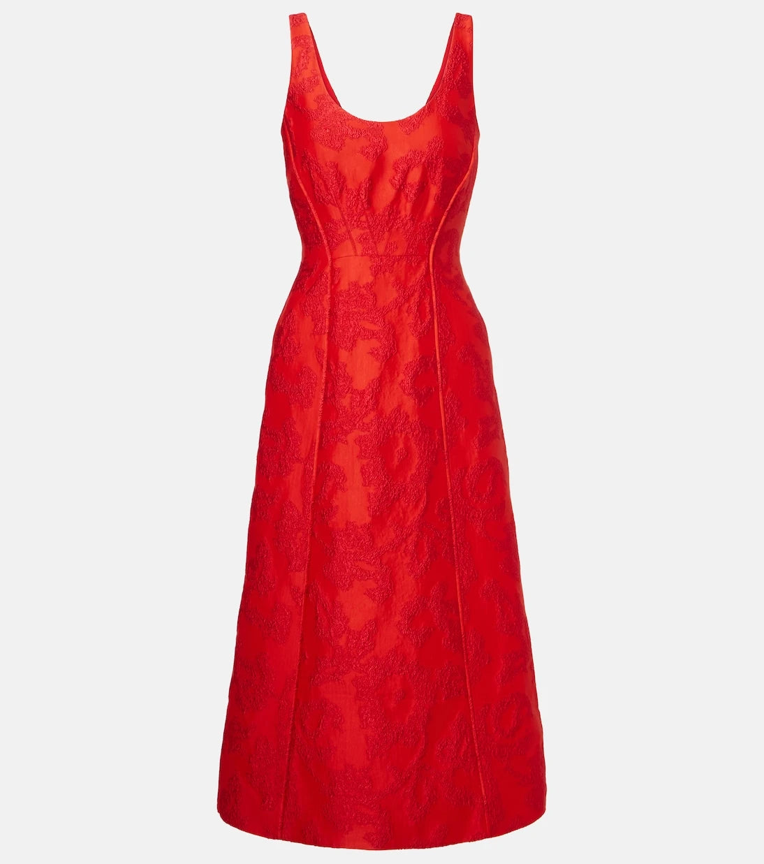 Emilia Wickstead - Labrina jacquard bouclé midi dress