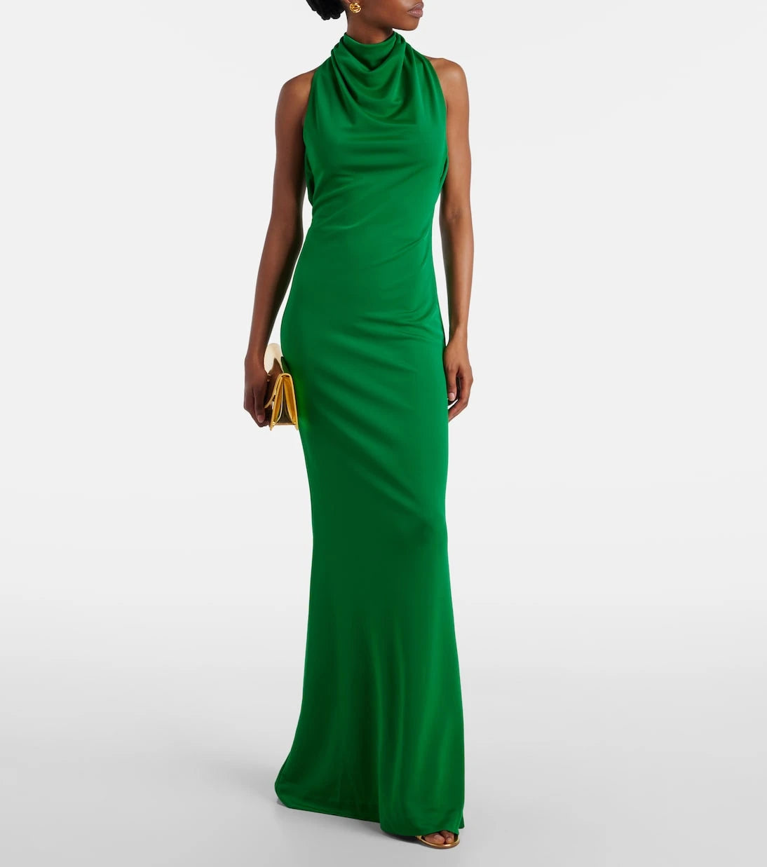 Rebecca Vallance - Erin halterneck maxi dress