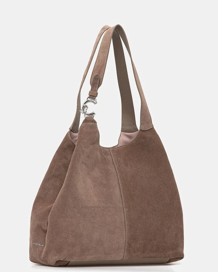 Coccinelle Kadın Süet Hobo Çanta