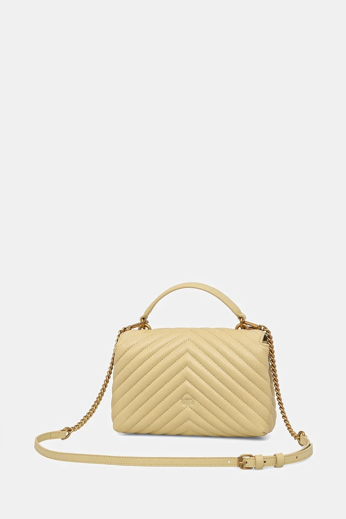 Pinko kadın deri crossbody çanta