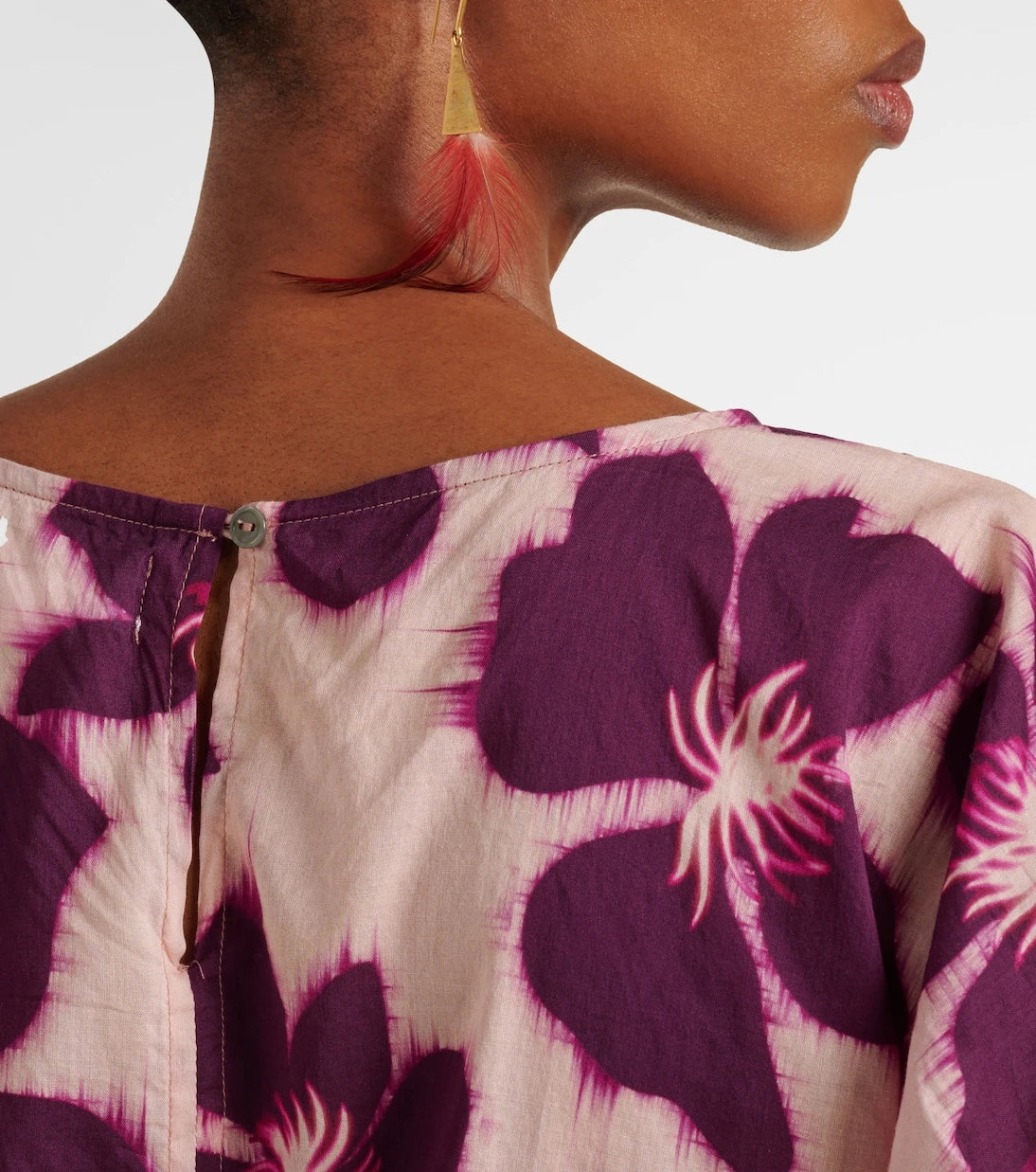 Velvet - Delilah floral cotton poplin blouse