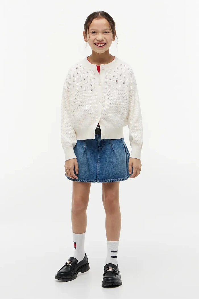 Tommy Hilfiger çocuklar için pamuklu yelek