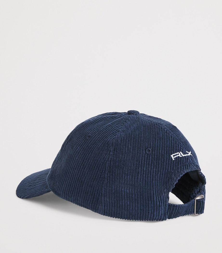 Corduroy Logo Baseball Cap