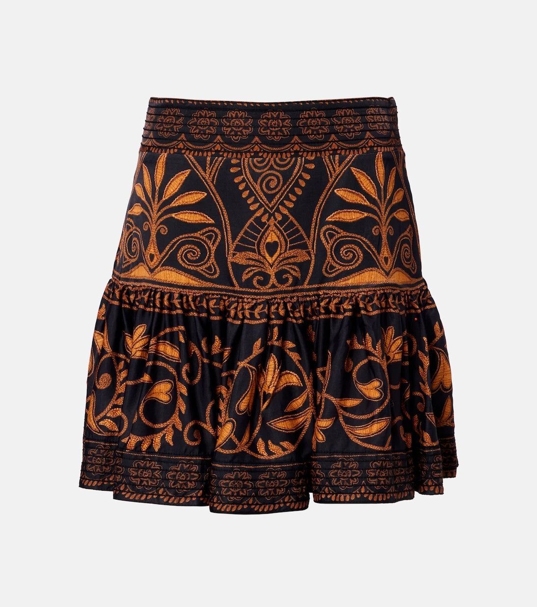 Farm Rio - Cornely Ainika embroidered miniskirt