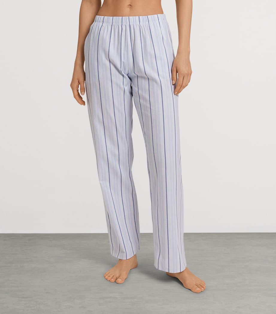 Hanro Multi Cotton Stripe Pyjama Trousers