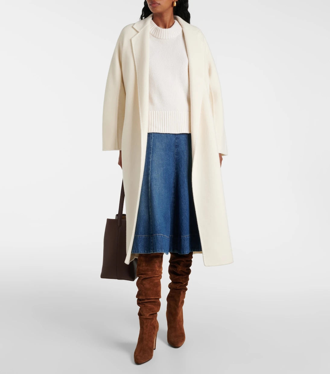 Manolo Blahnik - Calasso 90 suede knee-high boots
