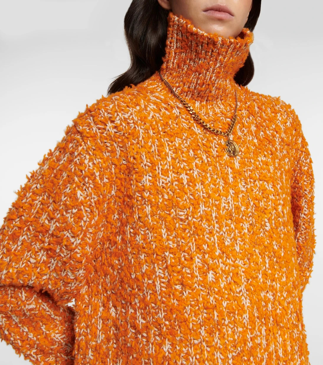 Acne Studios - سترة بياقة عالية من مزيج الصوف