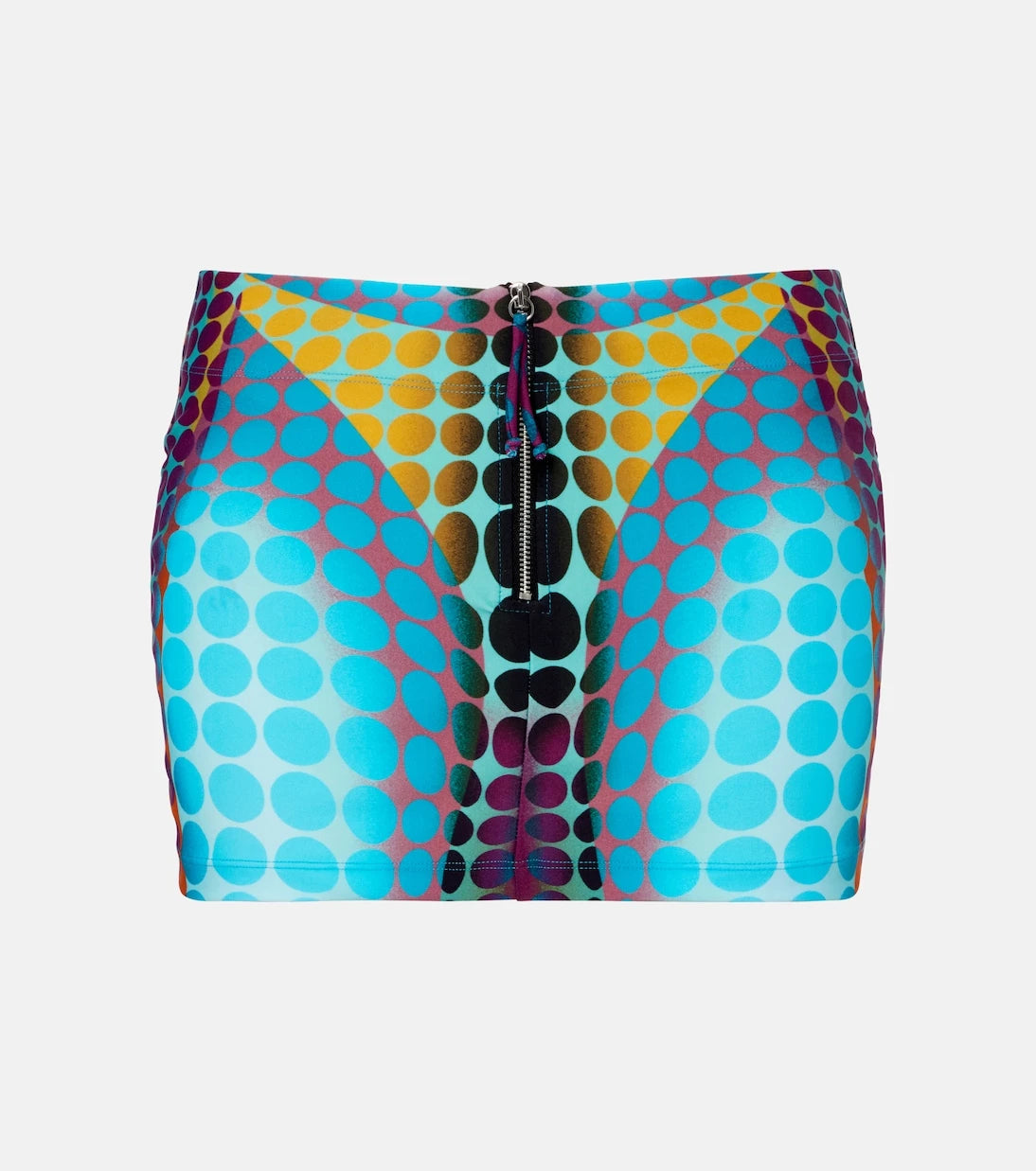 Jean Paul Gaultier - Re-Edition printed miniskirt
