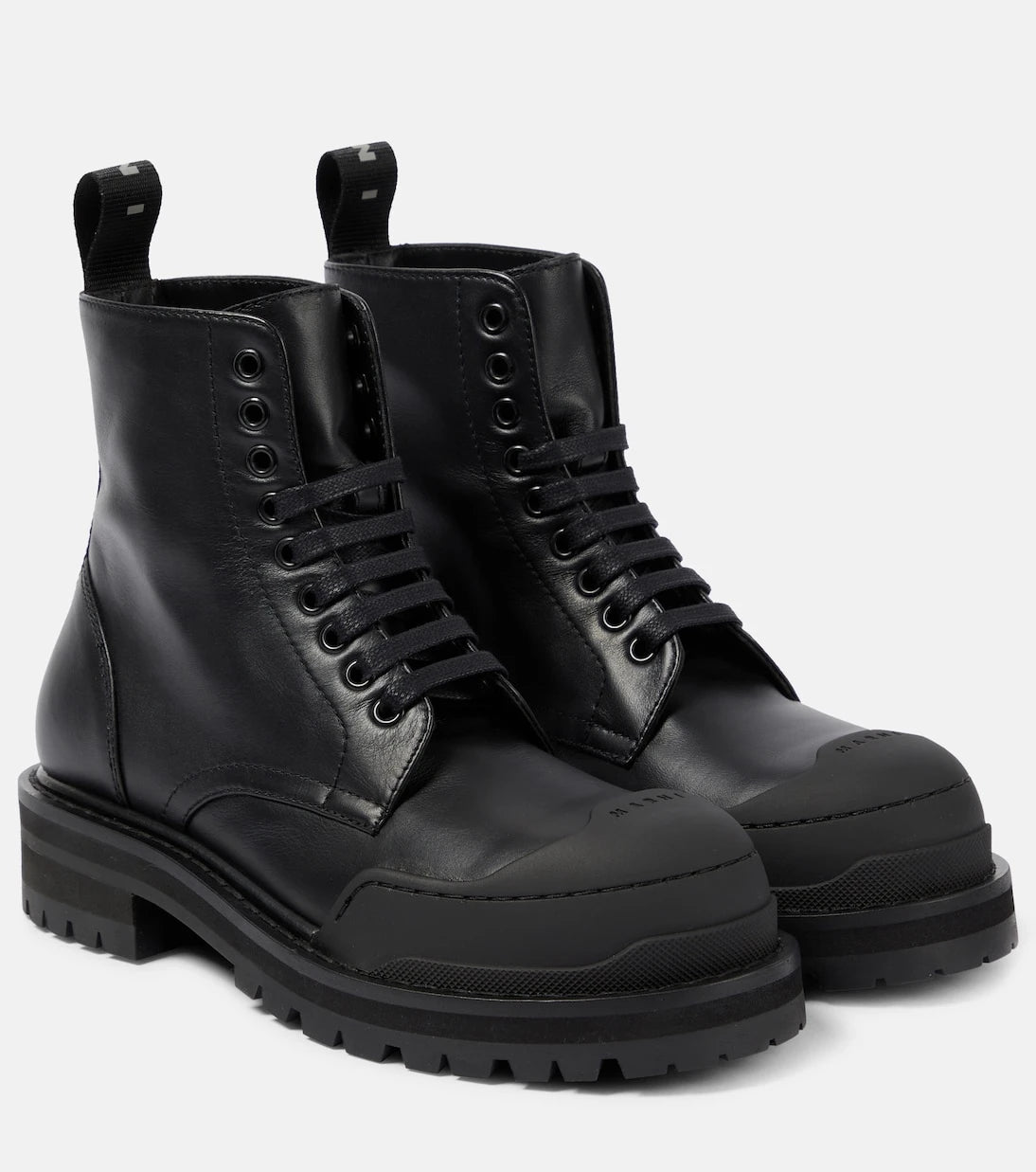 Marni - Dada leather combat boots