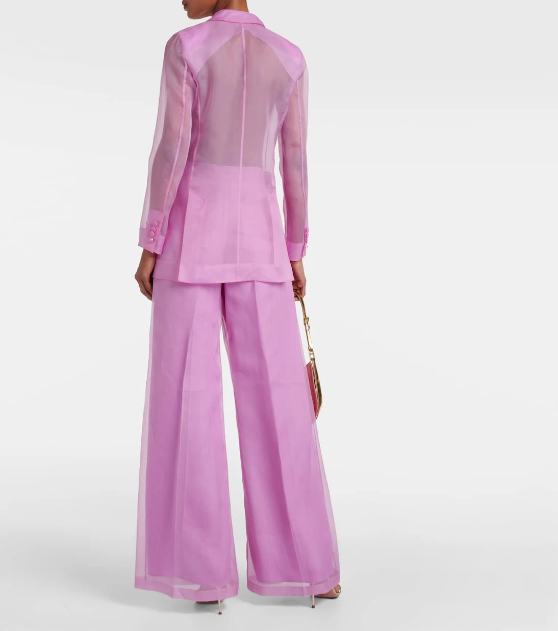 Max Mara - Negrar silk organza blazer
