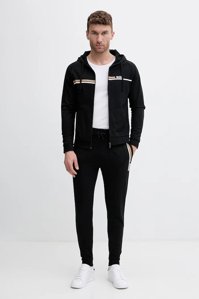 BOSS домашен суичър мъжки от памук Authentic Jacket H