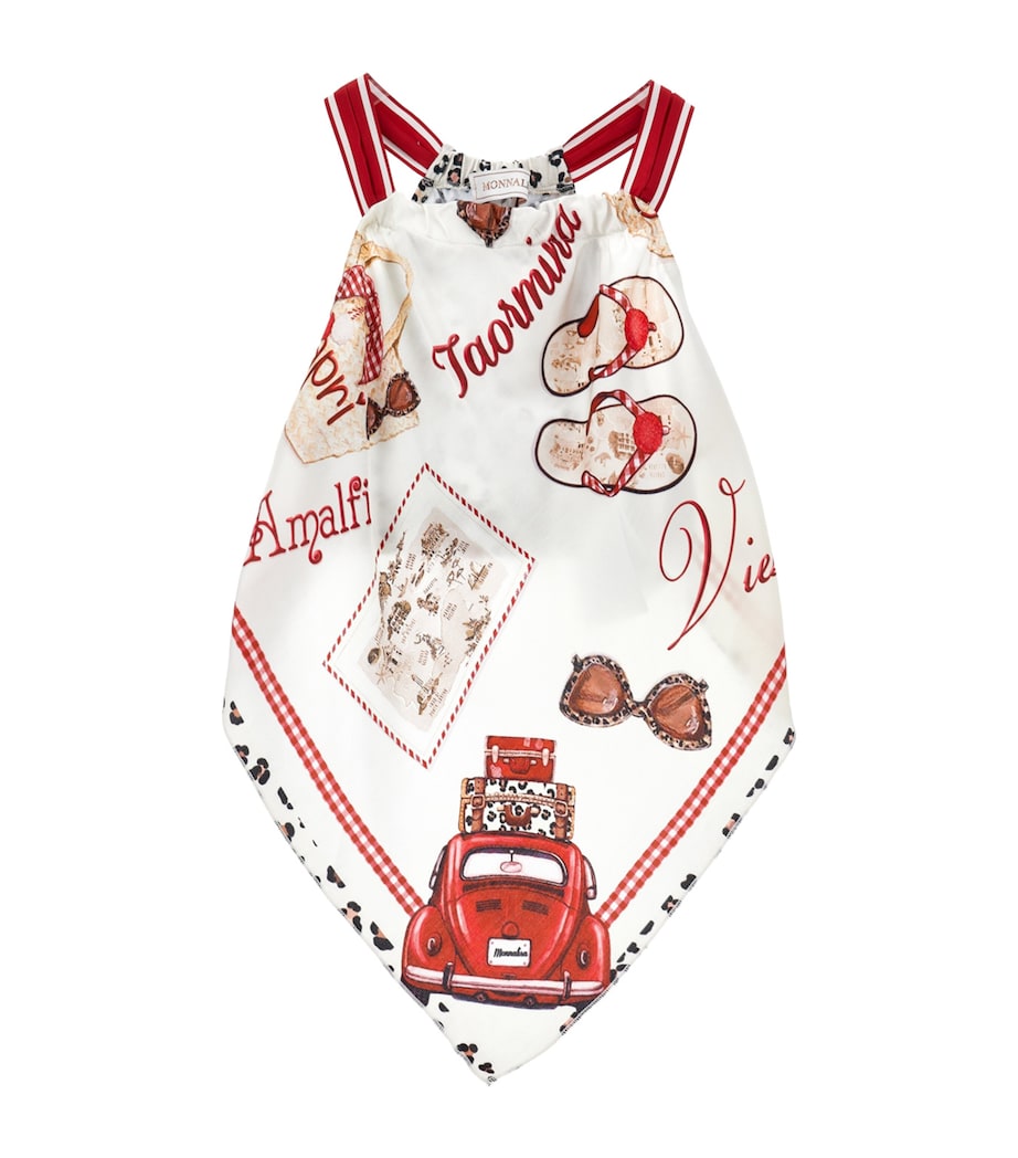 Handkerchief Top (2-12 Years) ROSSO