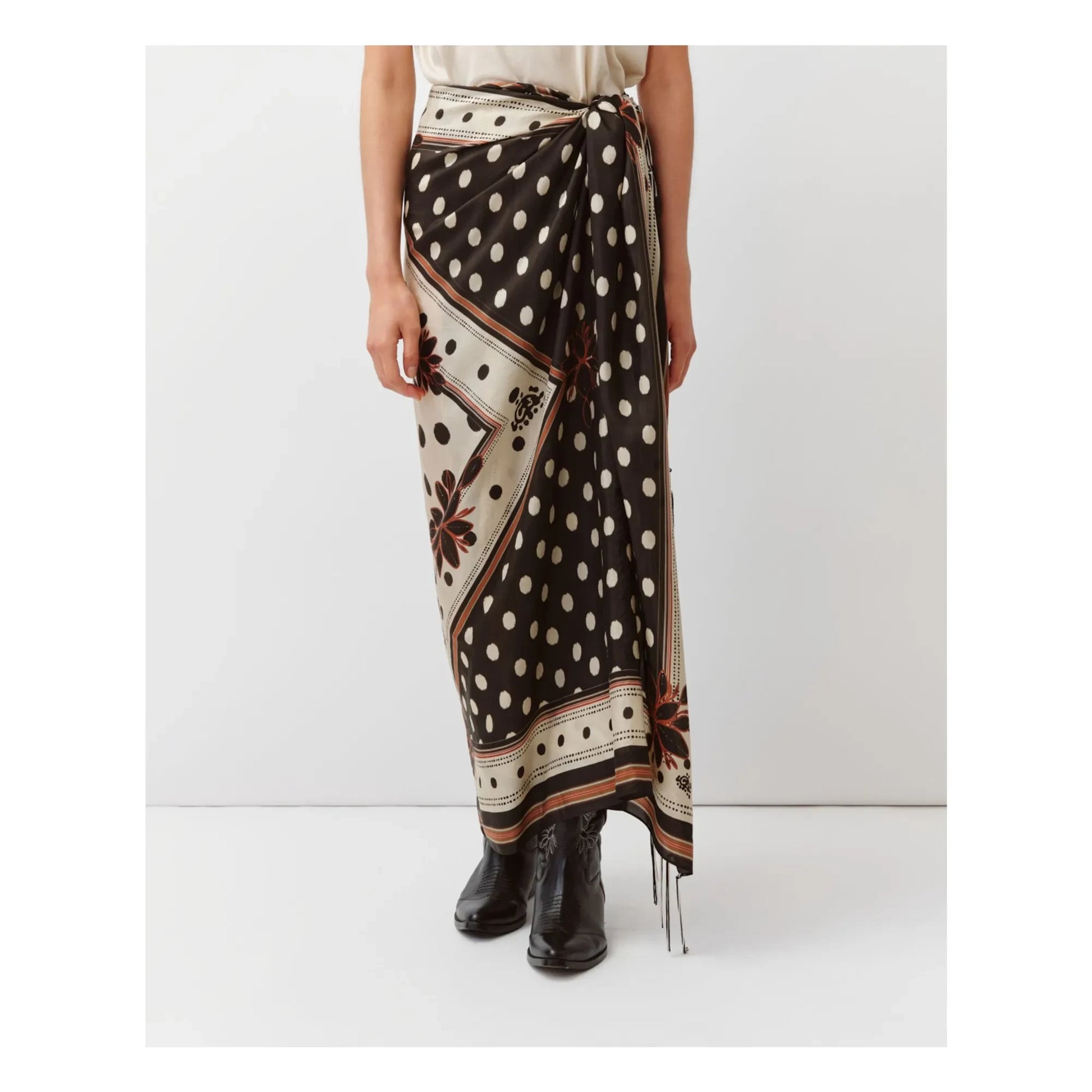 Diega - Pareo Silk | Ecru
