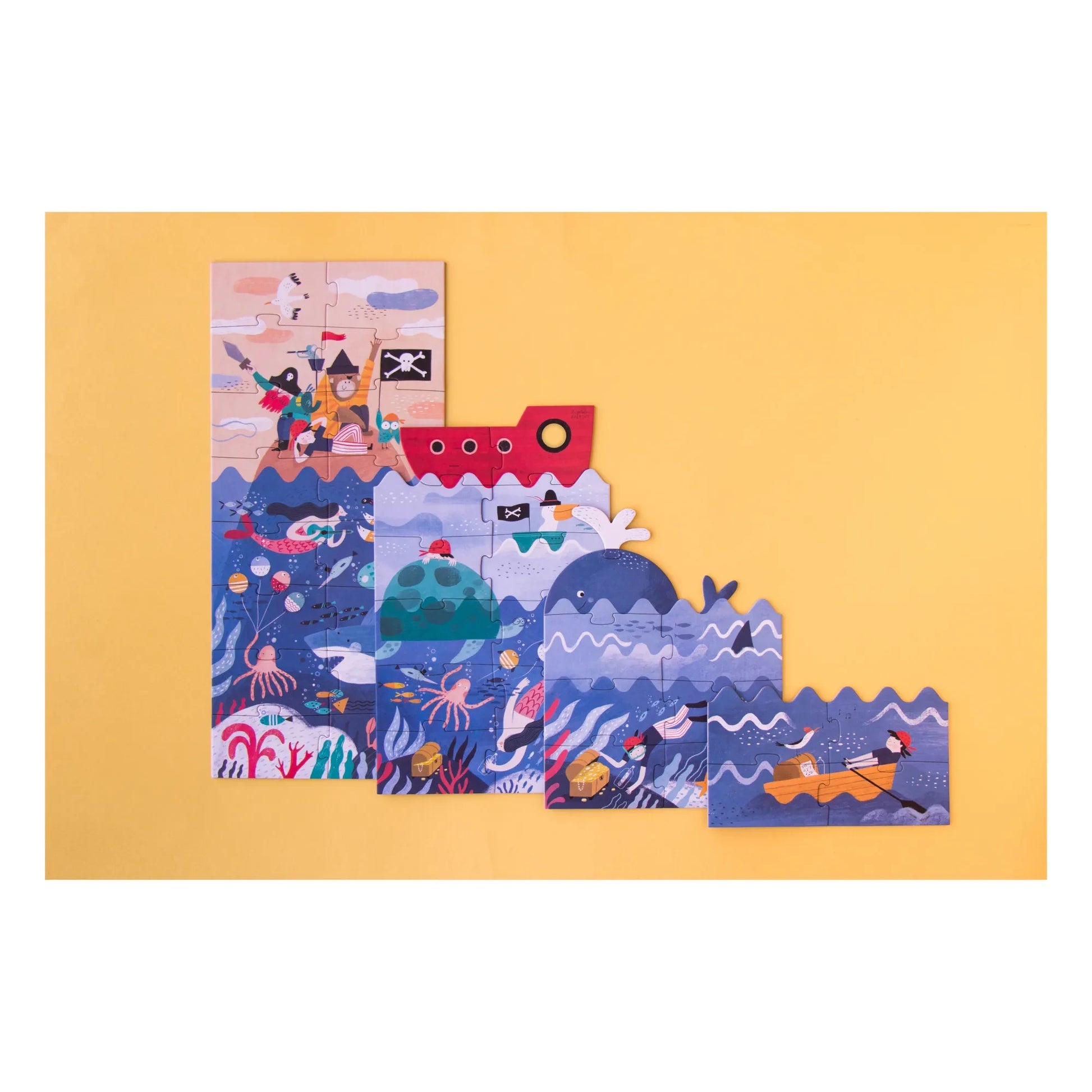 Londji - Discover The Treasure Overlay Puzzle - 40 pieces