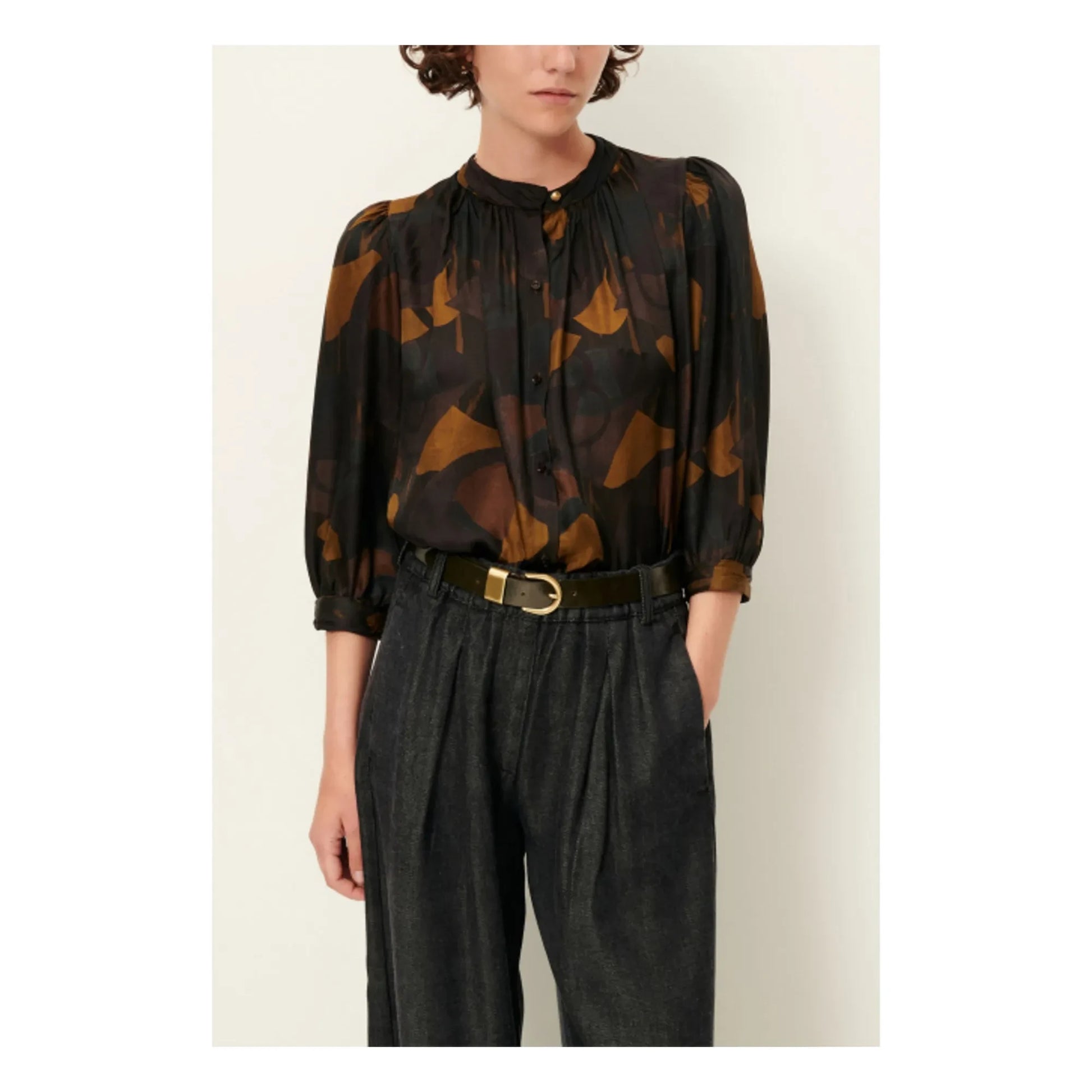 Sessùn - Lylist blouse | Bronze