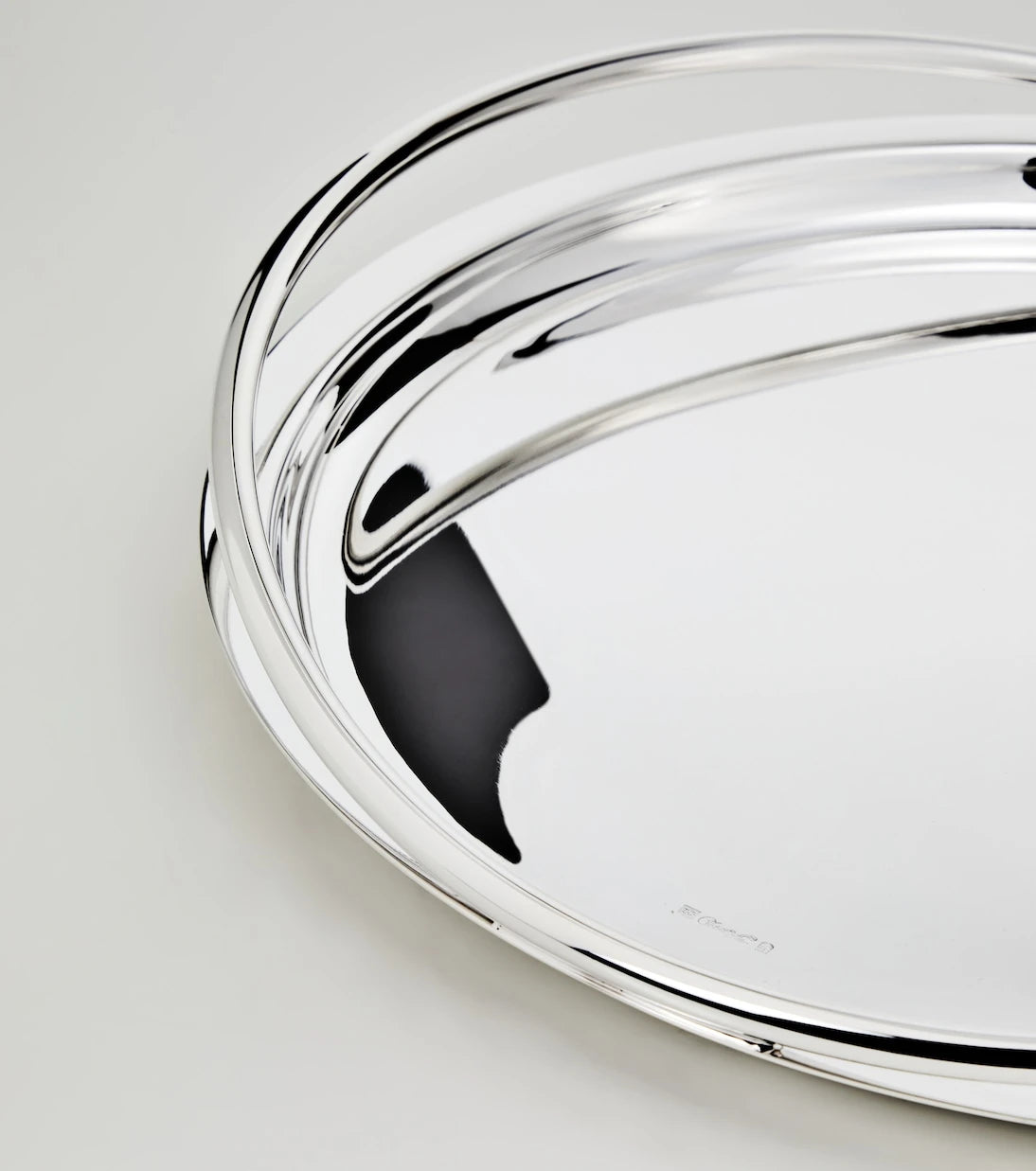Christofle - Vertigo silver-plated tray by Andrée Putman
