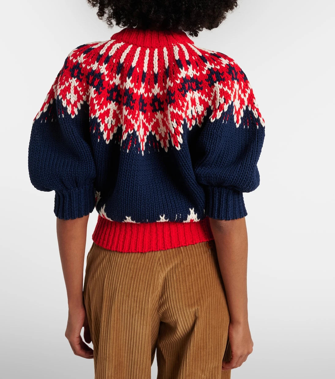 Altuzarra - Marty Fair Isle cotton sweater