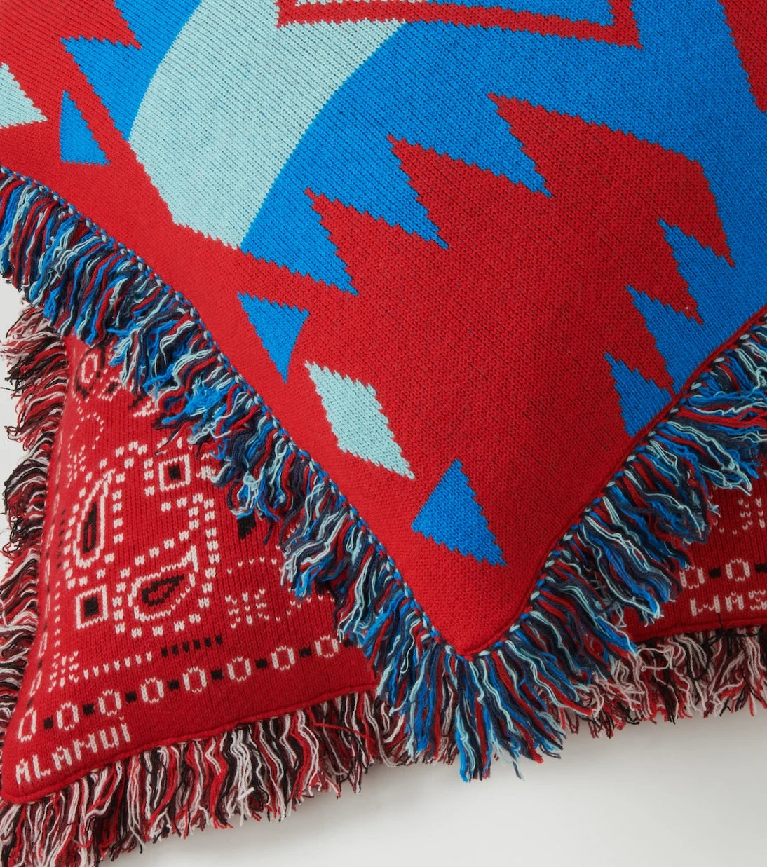 Alanui - Icon wool-blend jacquard cushion