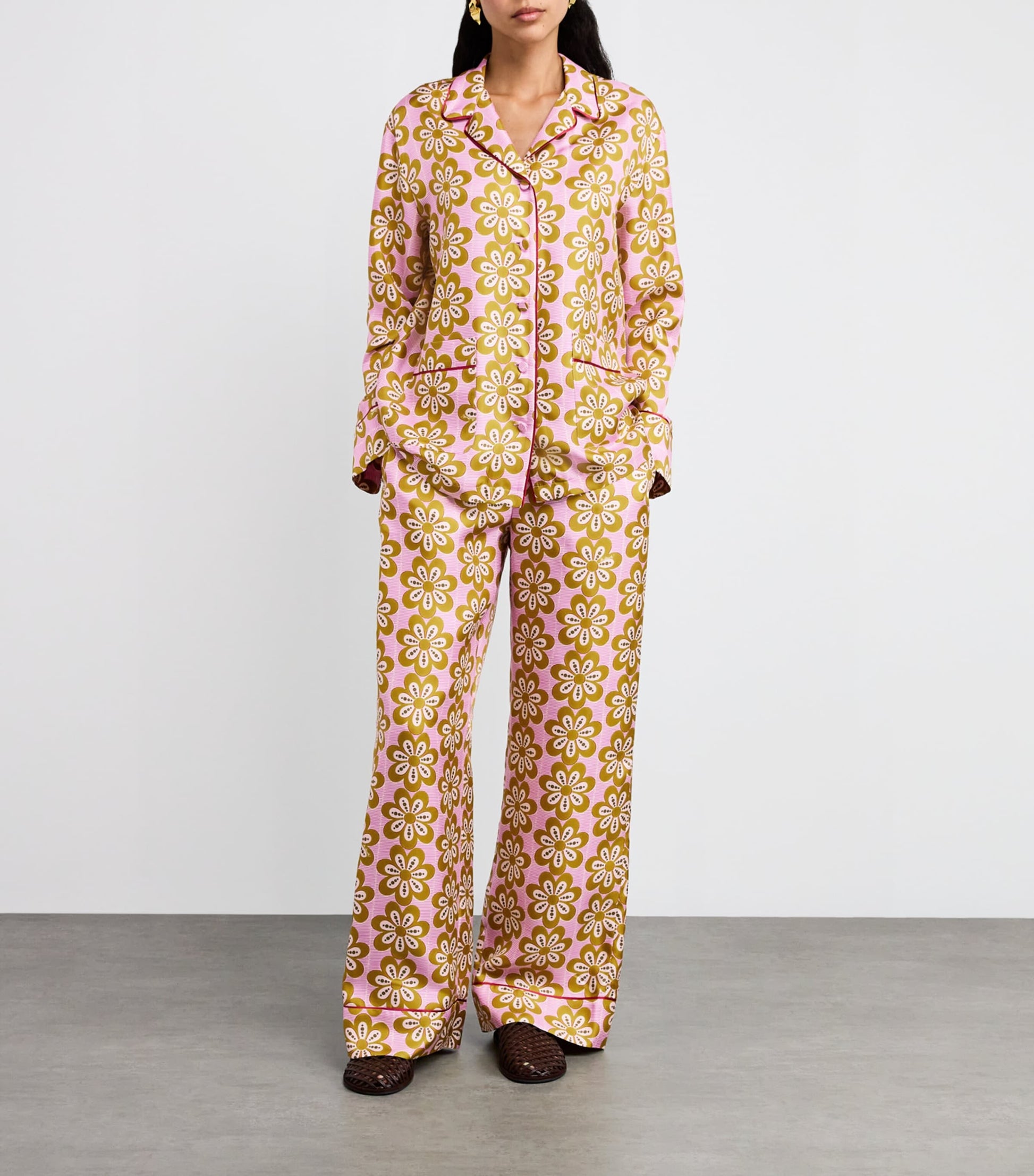 La Doublej Multi Printed Pajama Trousers