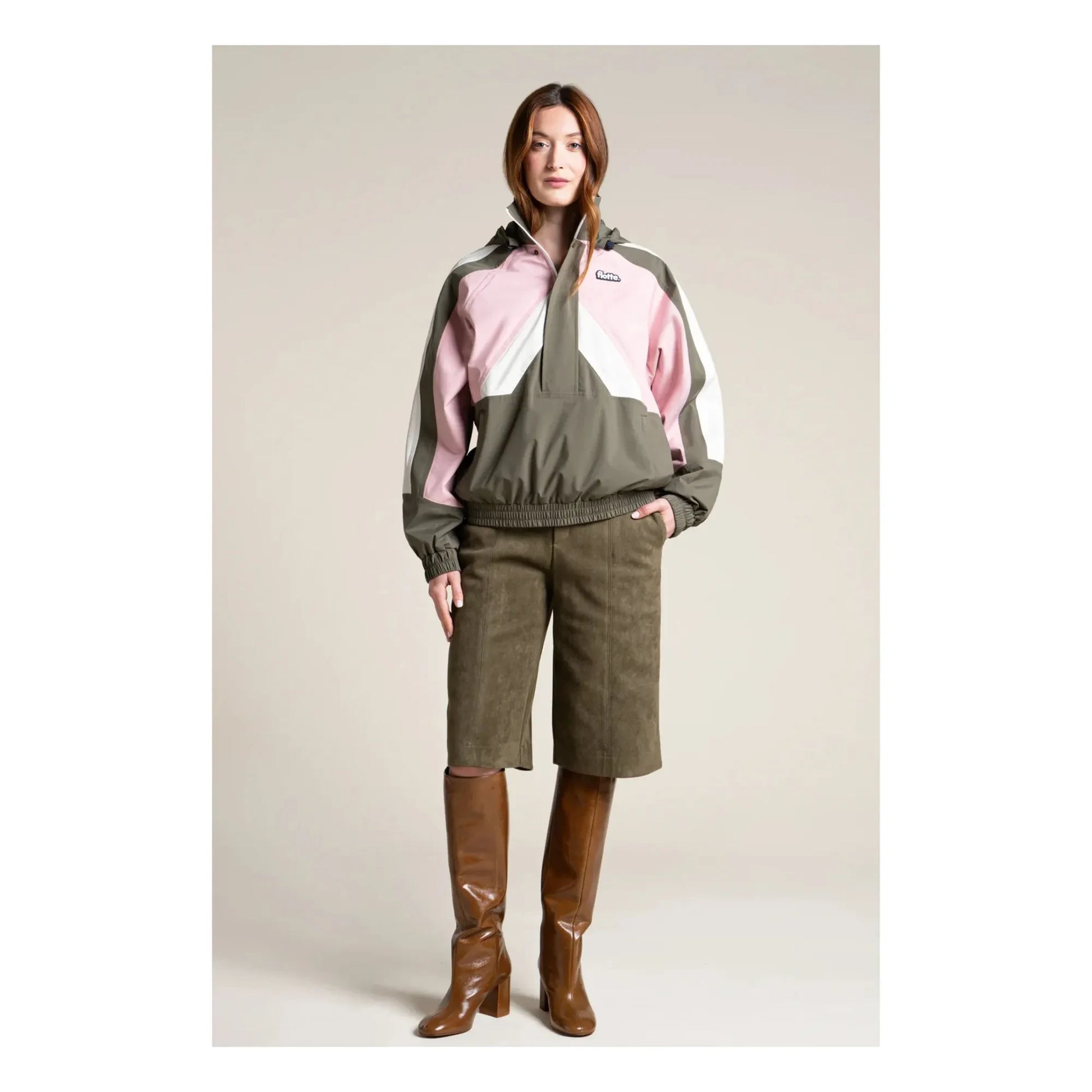 Flotte - Abbesses waterproof jacket | Khaki