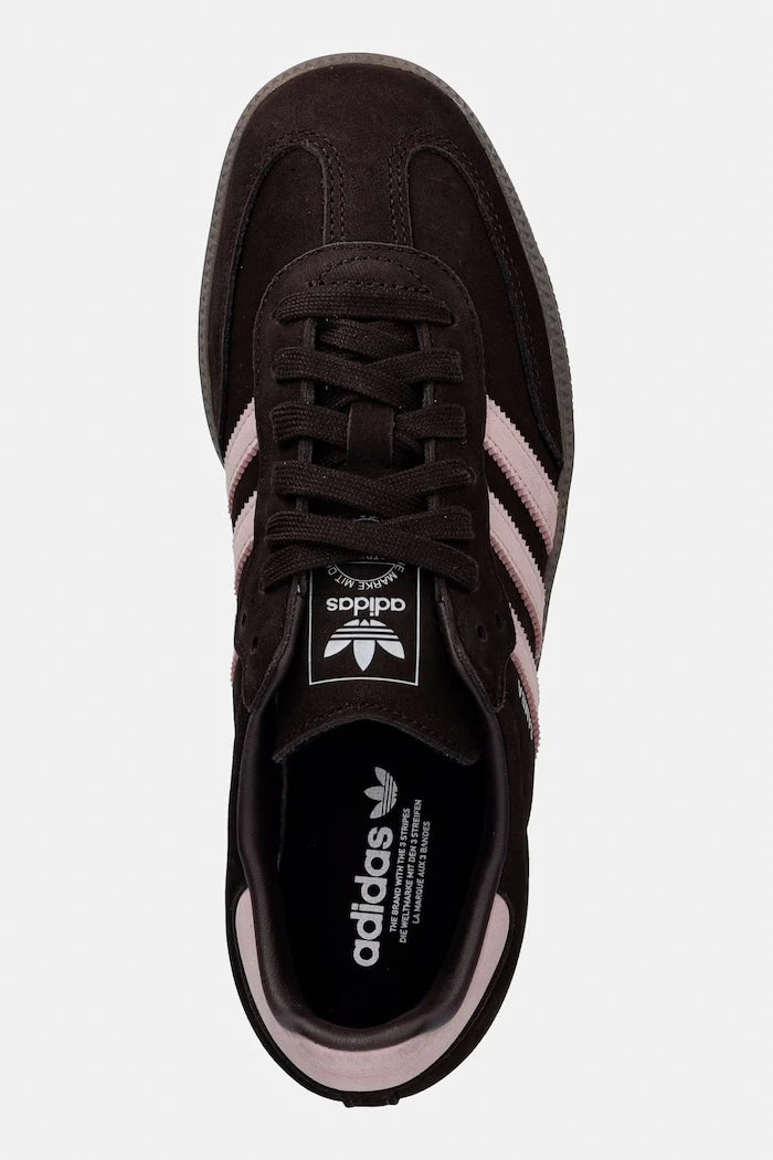 Маратонки от набук adidas Originals Samba Og