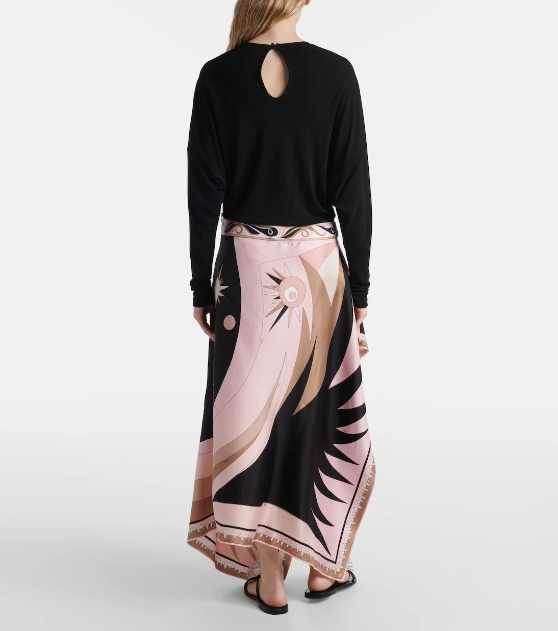 Pucci - Stella knitted silk-blend midi dress