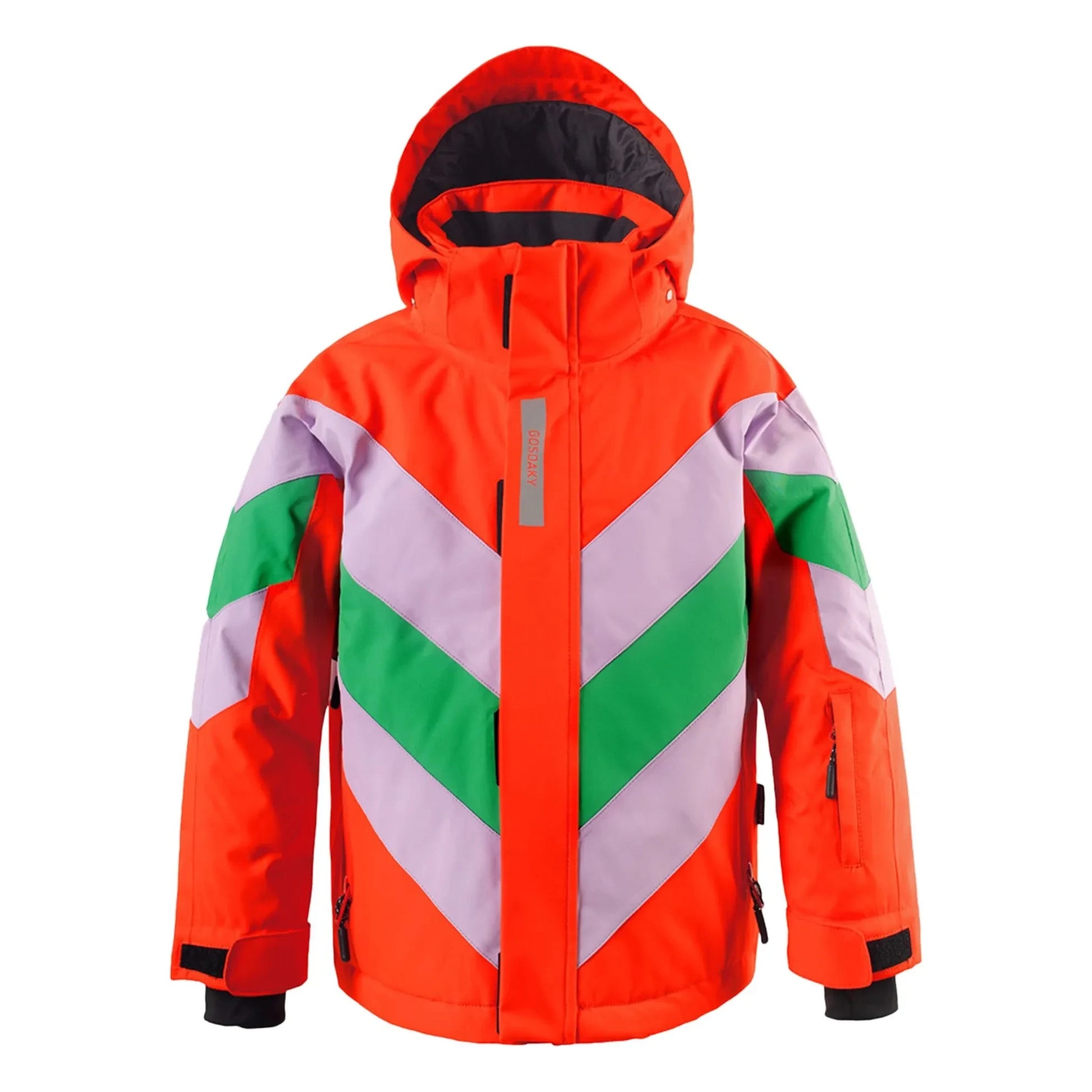 Gosoaky - Mountain Goat Waterproof Ski Jacket | Red