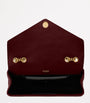 Saint Laurent Burgundy Medium Loulou Shoulder Bag