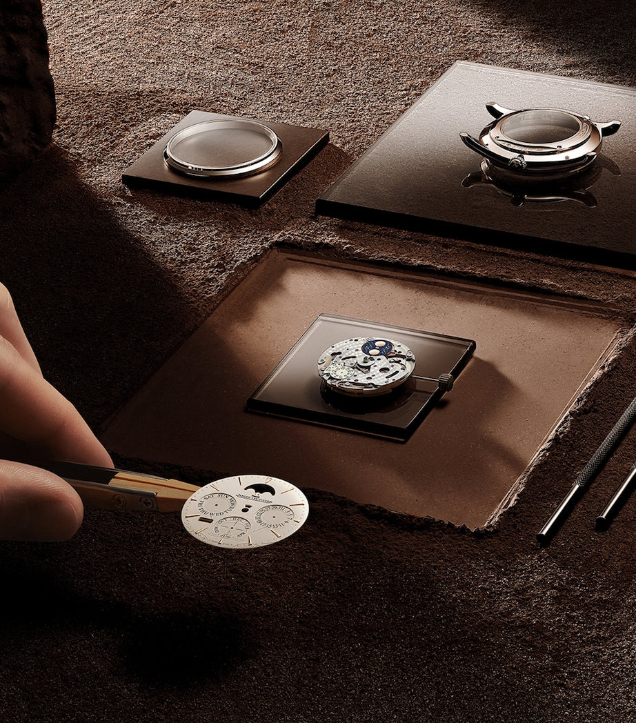 Pink Gold Master Ultra Thin Perpetual Calendar Watch 39mm