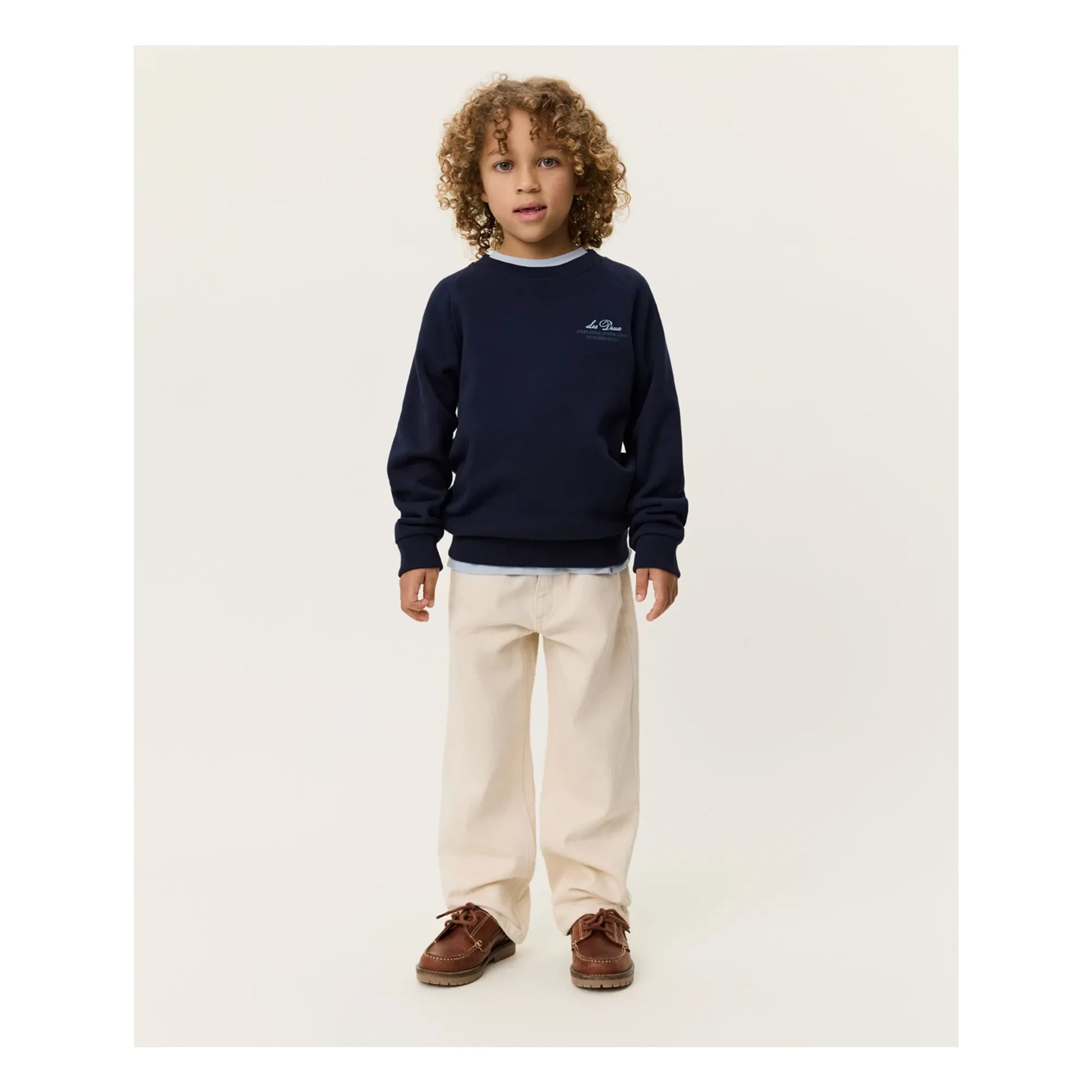 Les Deux - Globe Les Deux Organic Cotton Sweater | Black