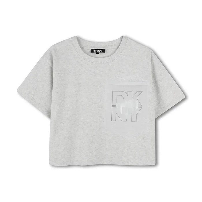 Çocuk Pamuklu Tişört Dkny
