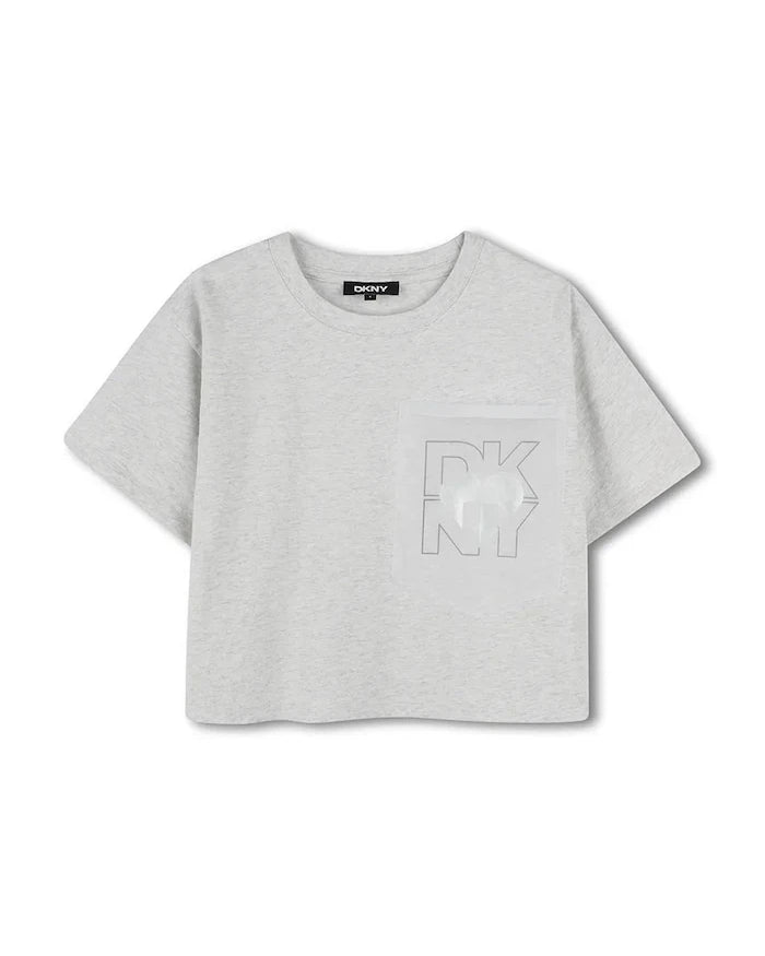 Çocuk Pamuklu Tişört Dkny