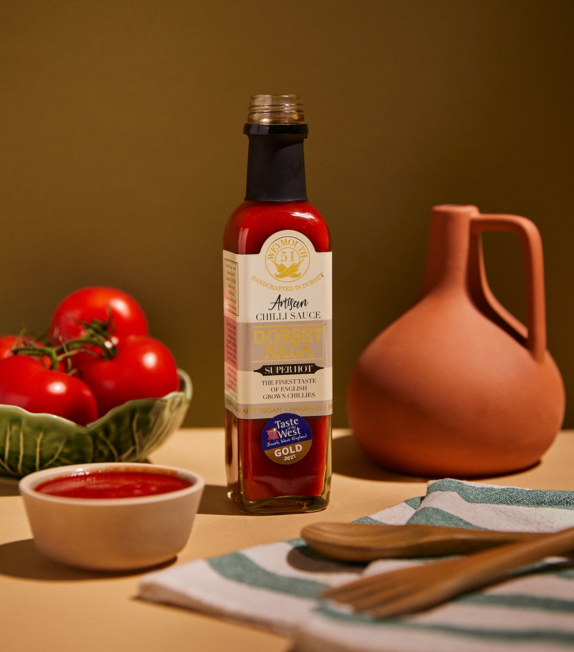 WEYMOUTH 51 Dorset Naga Chilli Sauce (220ml)