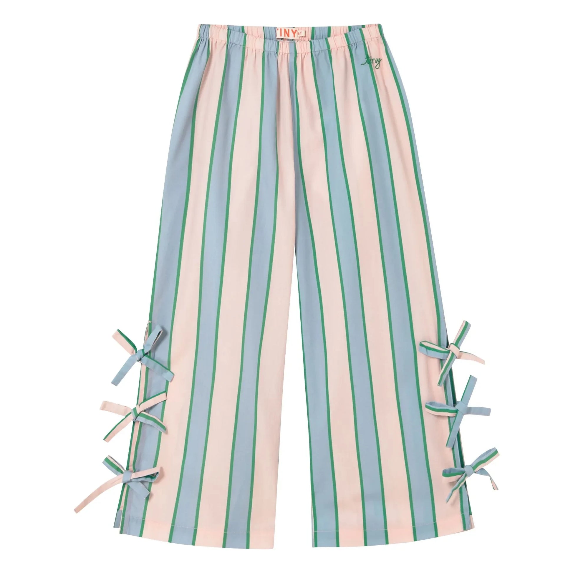 Tinycottons - Striped Knot Pants | Pale Pink