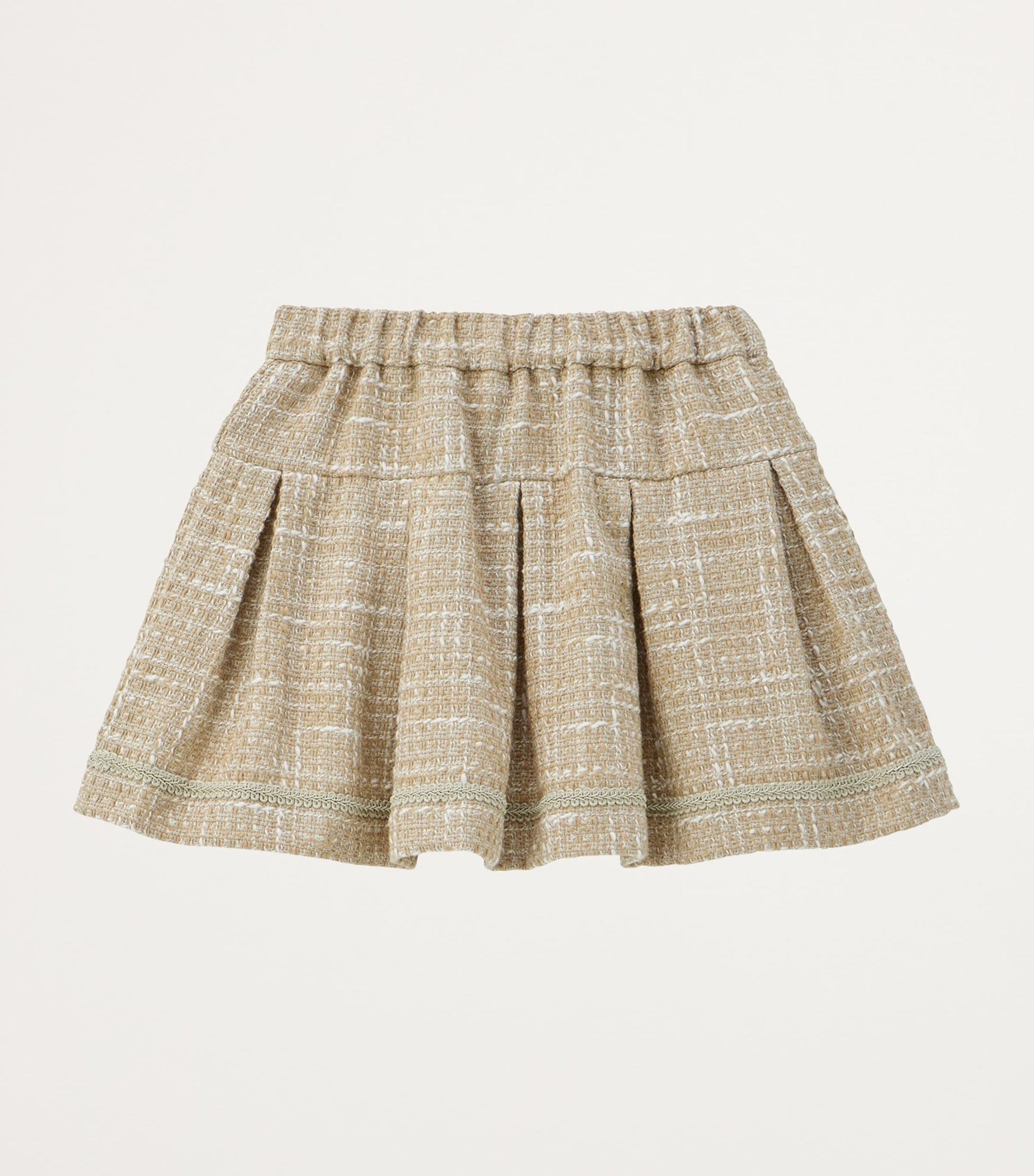 Cotton-Blend Pleated Skirt (3-9 Years)