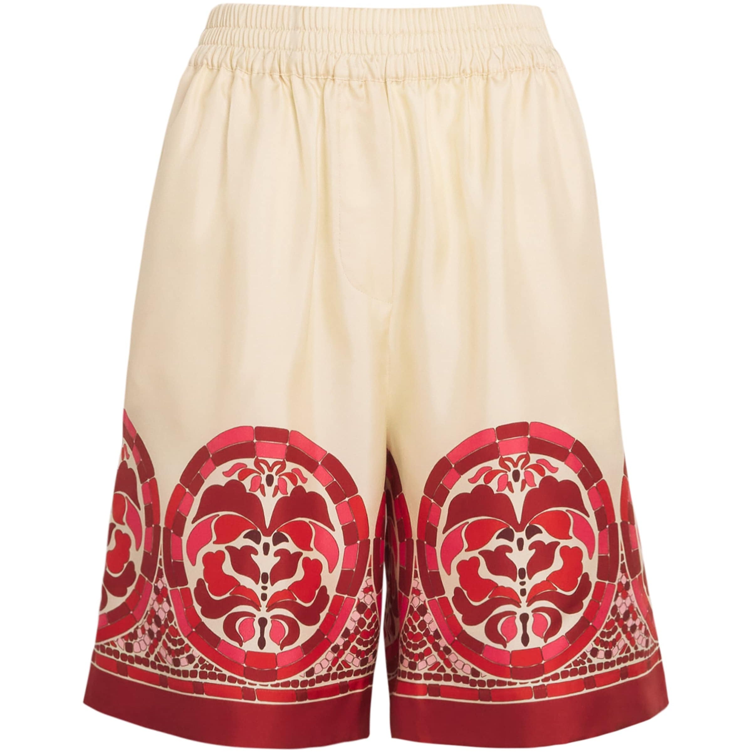 La Doublej Multi Silk Palazzo Shorts