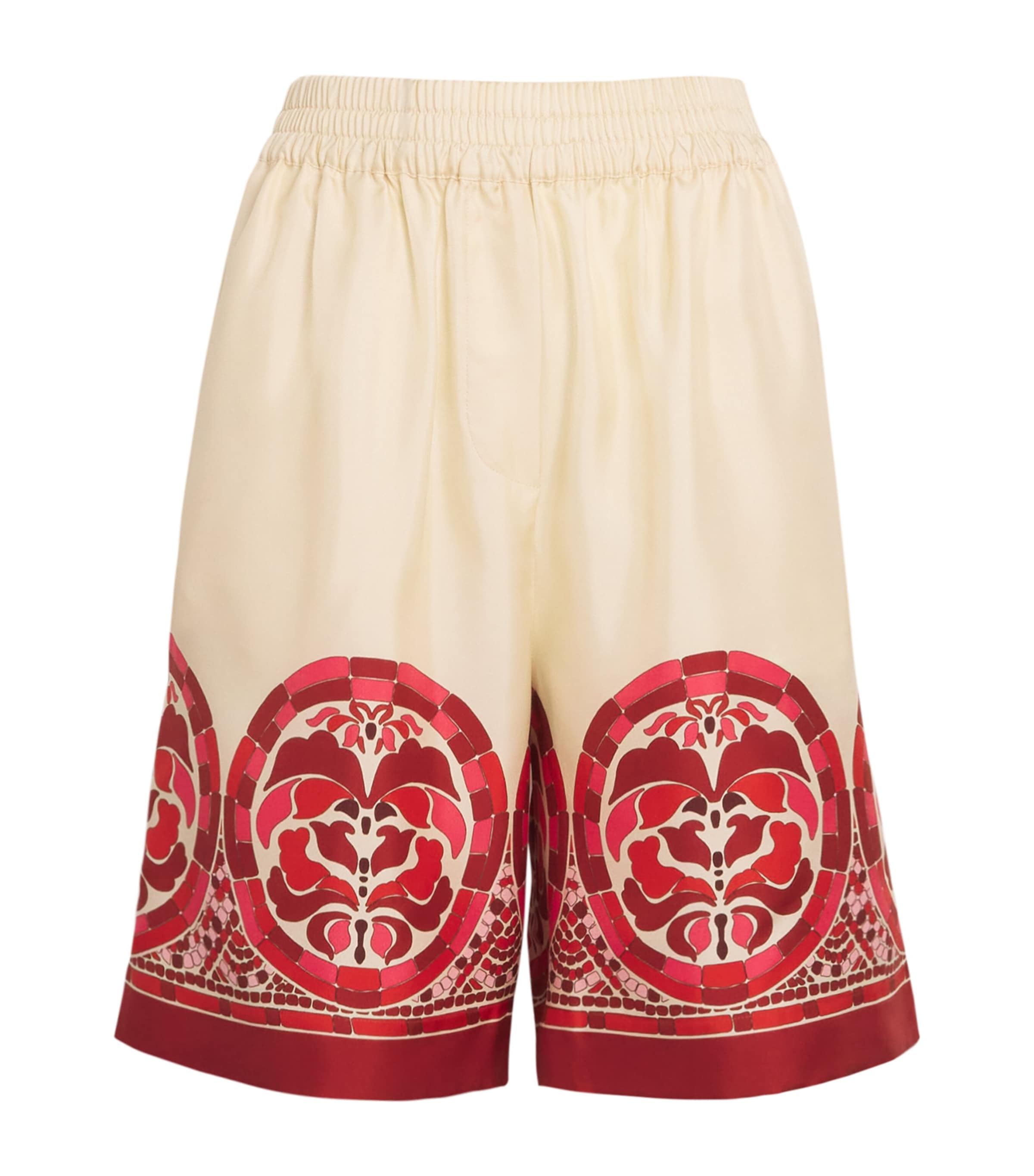 La Doublej Multi Silk Palazzo Shorts