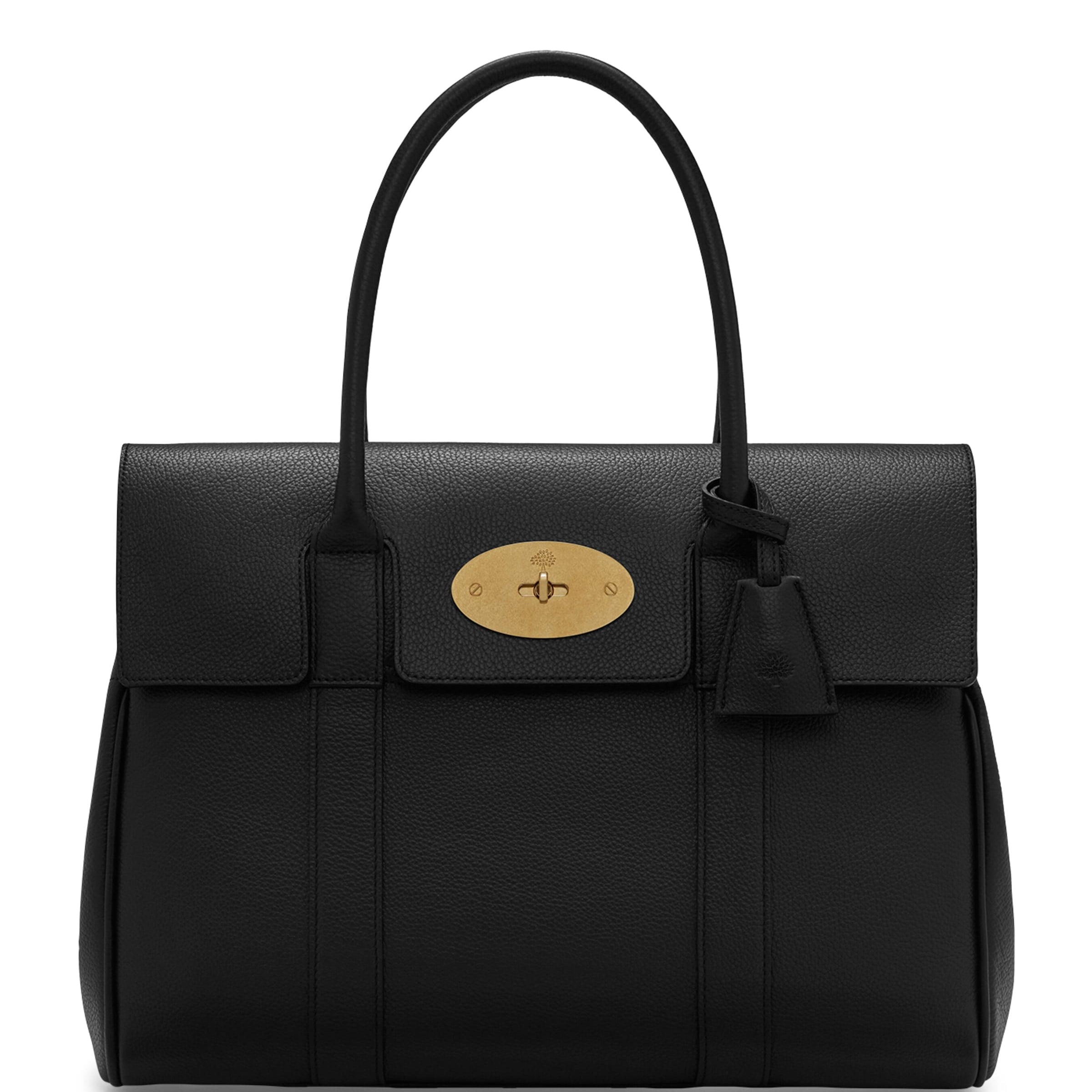 Mulberry Black Leather Bayswater Shoulder Bag