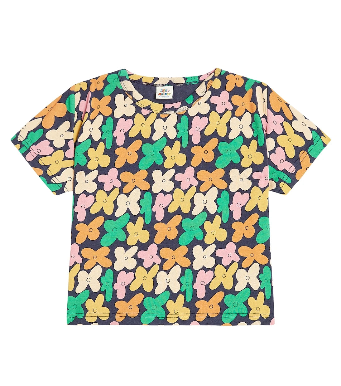 Jellymallow - Flower Field cotton-blend T-shirt