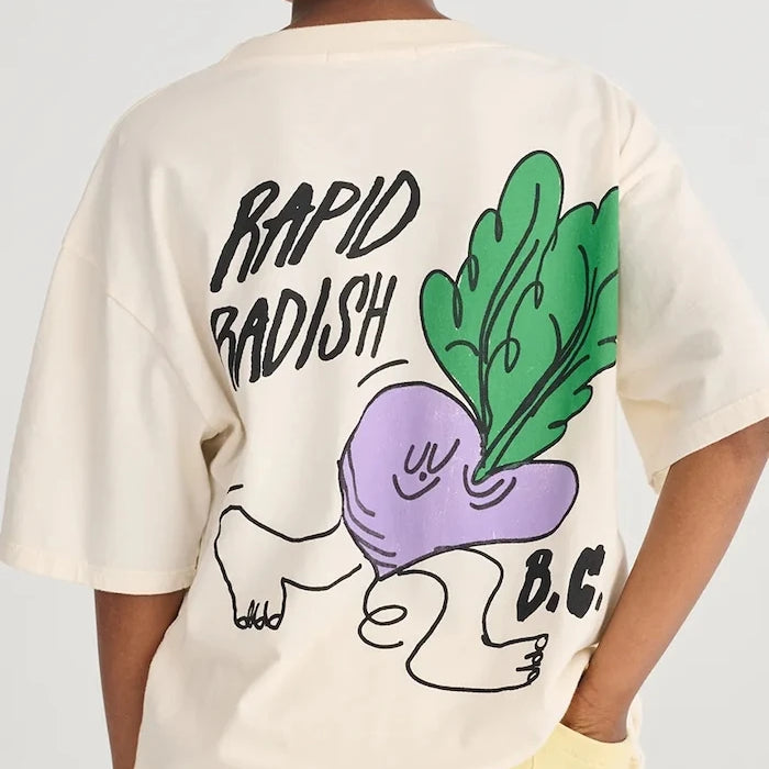 Детска памучна тениска Bobo Choses Rapid Radish