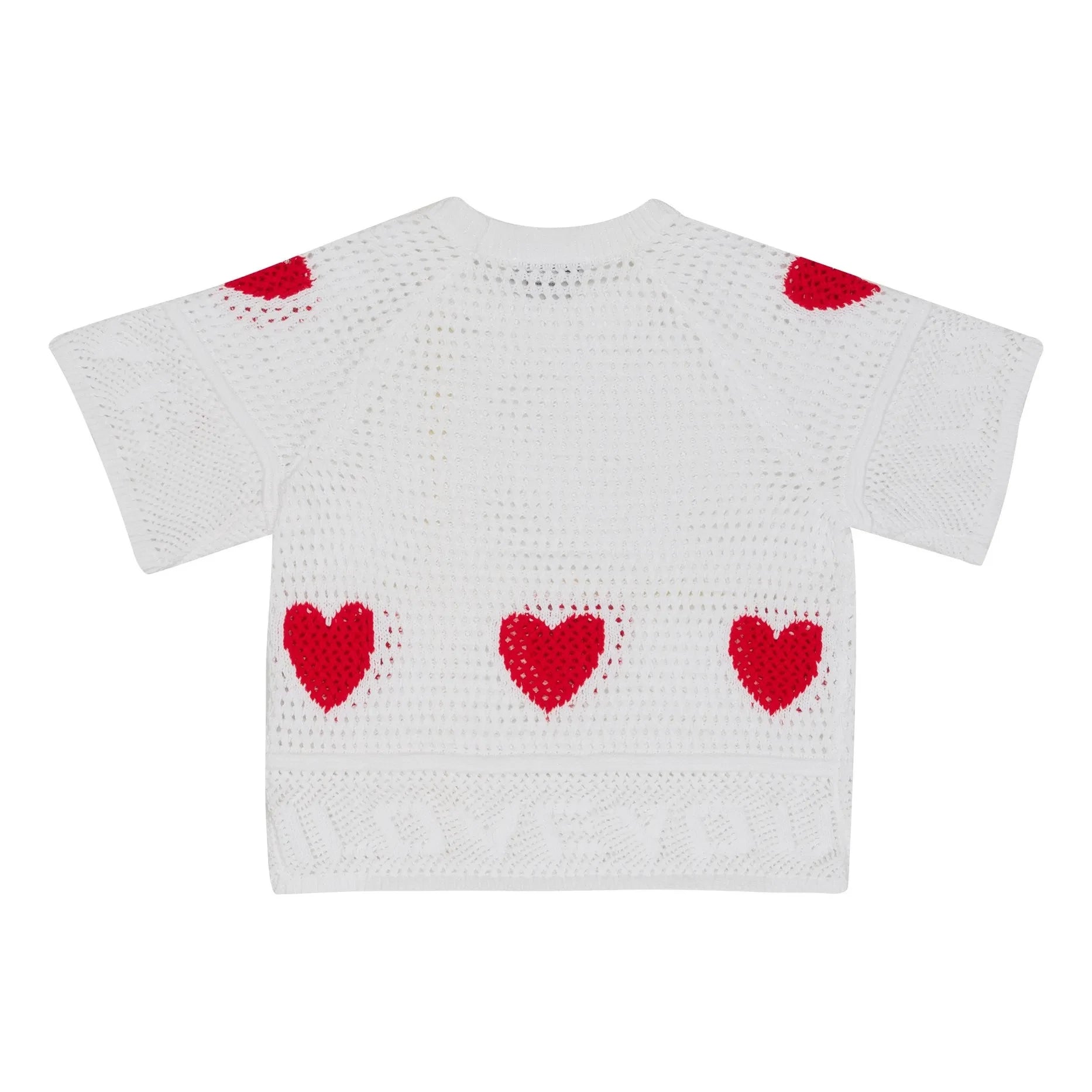 Stella McCartney Kids - Heart jumper | White