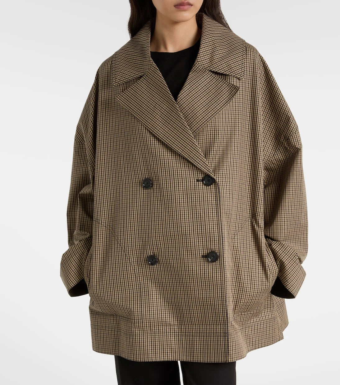 Toteme - Checked cotton blazer